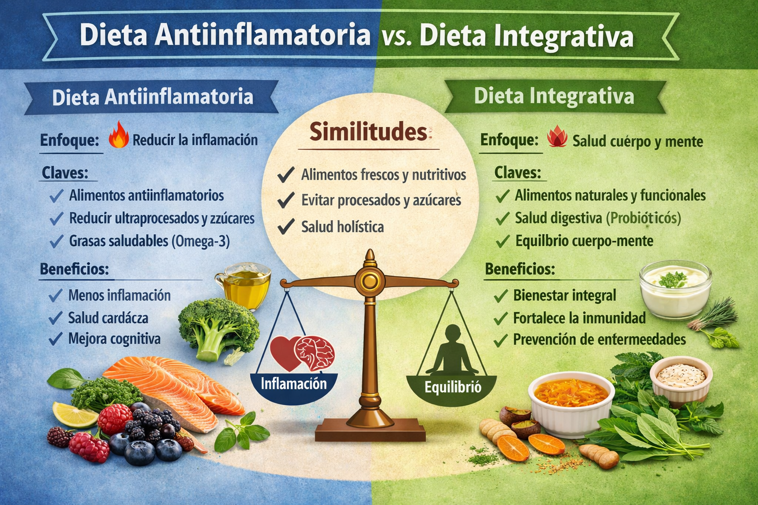 Dieta antiinflamatoria integrativa