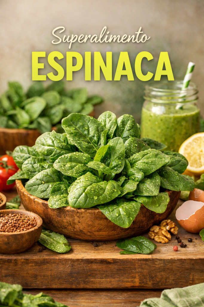 Superfood: Espinaca fresca