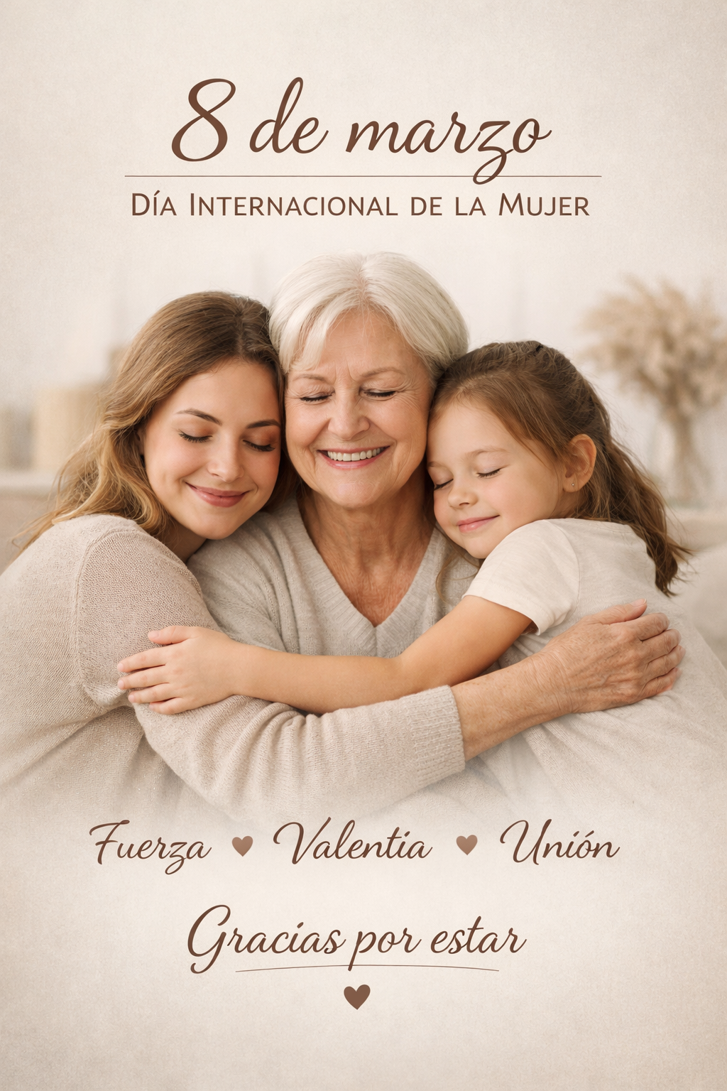 8 de marzo, Día Internacional de la Mujer: hoy me celebro, hoy nos celebramos