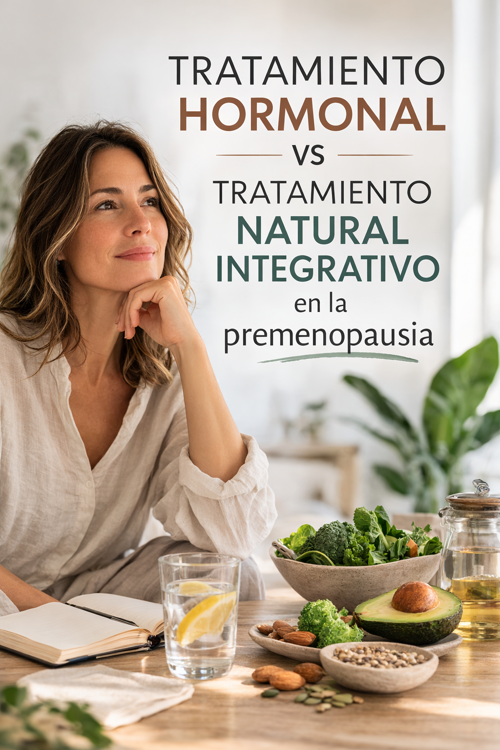 Tratamiento hormonal vs tratamiento natural integrativo en la premenopausia: ¿qué diferencia hay?