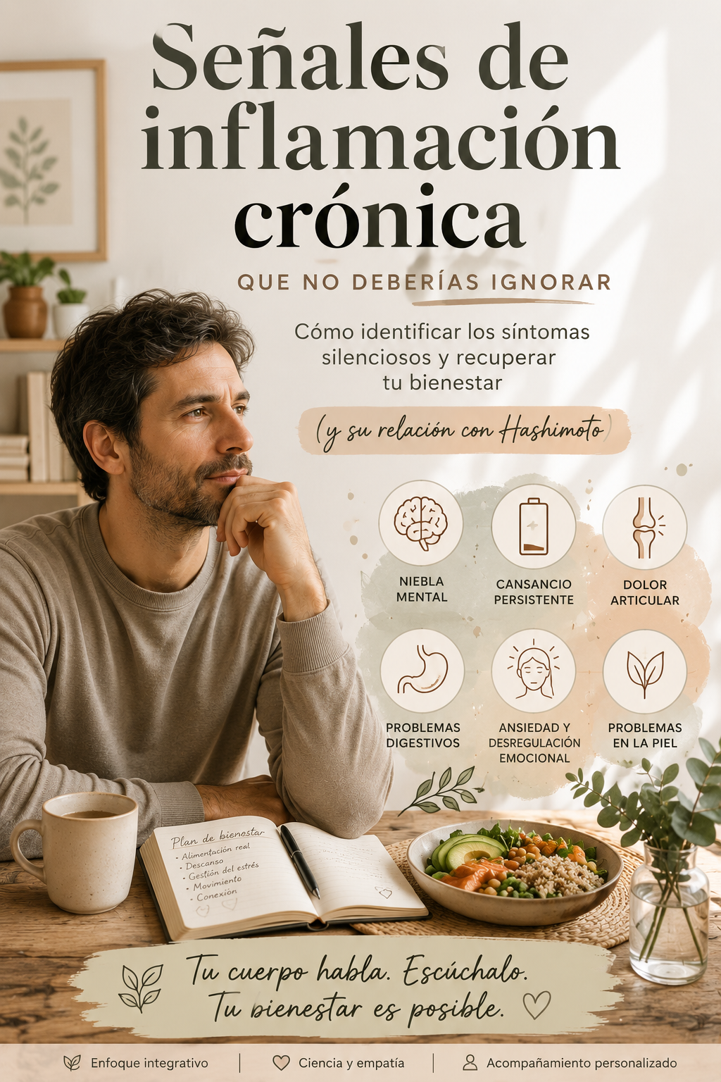Señales de inflamación crónica que no deberías ignorar