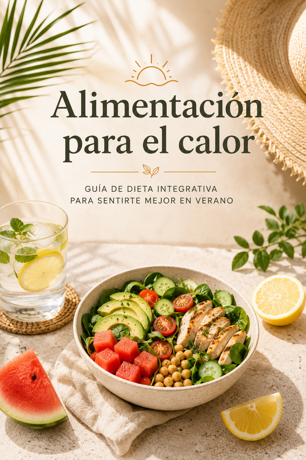 Alimentación para el calor: cómo cuidarte con una dieta integrativa y sentirte mejor este verano