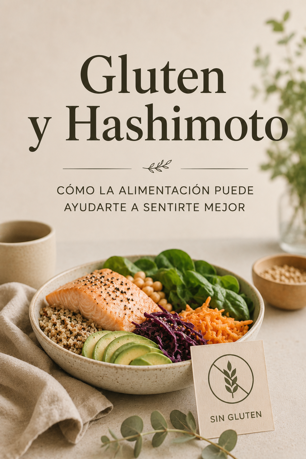 Gluten y Hashimoto: cómo puede influir en tu tiroides, tu energía y tu bienestar emocional