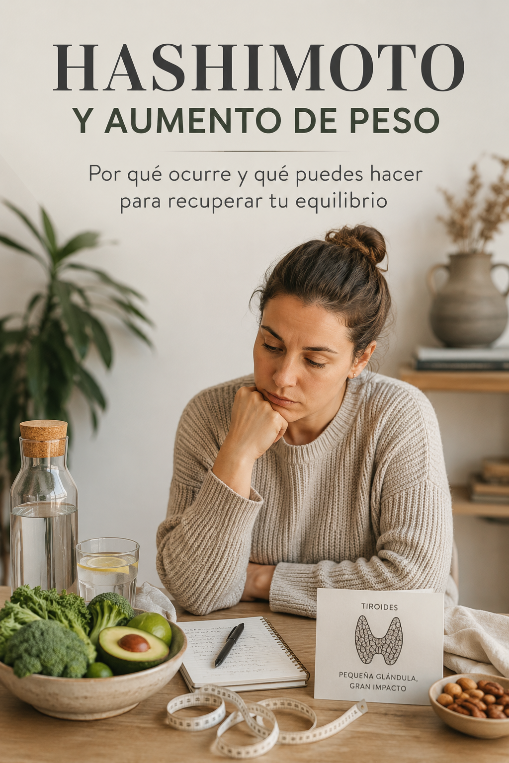 Hashimoto y aumento de peso: por qué ocurre y qué puedes hacer para recuperar tu equilibrio