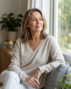 Síntomas frecuentes de la menopausia y salud hormonal femenina.